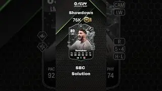 Showdown Said Benrahma 89 SBC - Solution Ea Sports FC 24