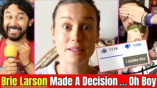 Brie Larson - OVER 100K FANS DISLIKE ON YOUTUBE!
