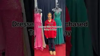 Prom & Grad Dress Haul #promdresses #graduationdress #homecomingdresses #bridesmaiddresses