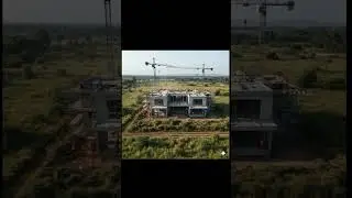 Construction of a beautiful Mansion on empty land