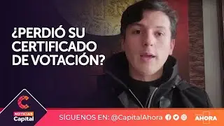 &iquest;Qu&eacute; puedo hacer si pierdo mi certificado de votaci&oacute;n?