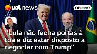 Lula não fecha portas à toa e diz estar disposto a ser pragmático e negociar com Trump | Borges