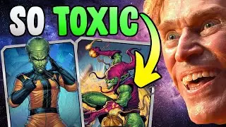 Making my opponents RAGE QUIT in Marvel Snap