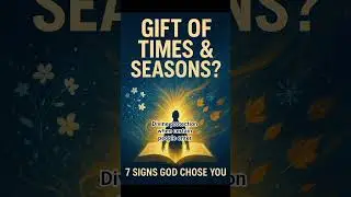 How To Identify Gift Interpreting Time And Season #GiftOfDiscernment #TimesAndSeasonsBibleTeaching