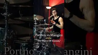 Two of my favourite drummers right here #dreamtheater #mikeportnoy #mikemangini