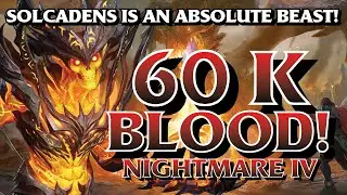 Solcadens leads the way to 60k Blood on Nightmare 4 Guild Boss | Watcher of Realms