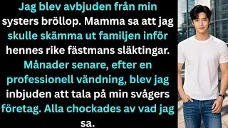 Min familj utesl&ouml;t mig fr&aring;n min systers br&ouml;llop, sa att jag skulle sk&auml;mma, och s&aring;g mig appl&aring;deras.
