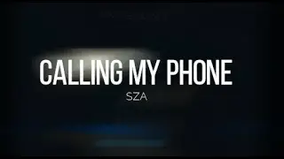 SZA - Calling my phone (unreleased cover) [Subtitulado Espa&ntilde;ol - Ingles]