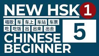 Learn Mandarin Chinese for Beginners: NEW HSK 1-Lesson 5 | Chinese Basic Learning