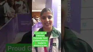 Proud Girl of Pakistan Kishmala Talat grabbed bronze 🥉 medal in #AsianGames Shooting event #cricket