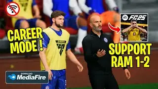 WAJIB COBA ! Game Bola Offline untuk Android Terbaik 2025, Mod Ea Fc 25 Terbaru Fix Career Mode