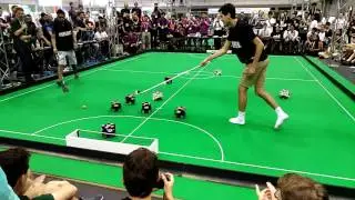 Robocup 2017 Nagoya Japan SSL Final (SRC 2 : 1 ER Force)