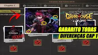 Todas as Diferen&ccedil;as do Cap&iacute;tulo 1 do Evento Arquivos de Caso - Grand Chase Classic