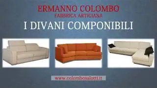 I divani componibili artigianali | Colombo Salotti