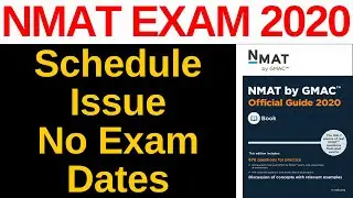 NMAT Schedule Issue - No Exam Dates Available