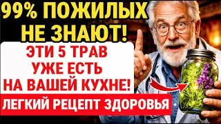 Пока вы ИГНОРИРУЕТЕ ЭТИ ТРАВЫ — вы СТАРЕЕТЕ И ДРЯХНЕТЕ БЫСТРЕЕ / ЗДОРОВЬЕ ПОЖИЛЫХ