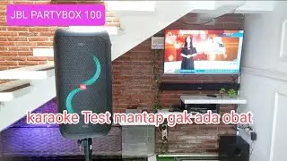 JBL PARTYBOX 100 Karaoke test