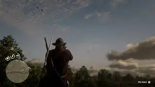 When birdwatching has perfect timing - Red Dead Redemption 2