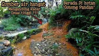 Explore Geopark Banyu Kuning | Sumber air hangat dengan kandungan (Fe) tinggi.