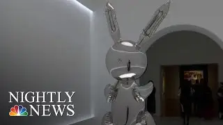 Мир искусства в восторге от рекордных цен на работы Моне и Джеффа Кунса | NBC Nightly News