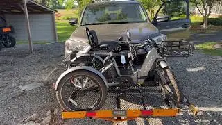 DIY Front End Hitch Carrier for Lectric Trike