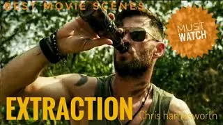 Extraction jump scene in hindi. New Chris Hamswoth's movie short clip.