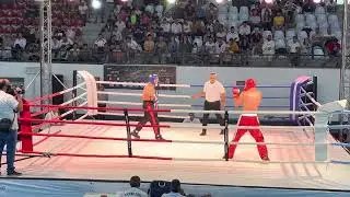 البطل ريكان لطيف العبوس نهائي بطوله العرب سوريا كيك بوكسنغ