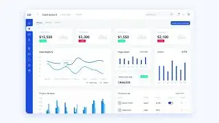 Sales Analytics Dashboard UI Design Figma & Adobe XD - #figma #adobexd #ui #design #dashboard #sales