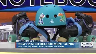 Noon Notebook: West Texas Roller Derby new skater recruitment clinic