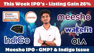 What is going to happen in the IPO game? That news from RBI? Wakefit, Corona IPO, ICICI AMC GMP &...