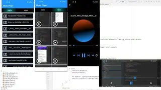 Audio Video Player android studio (android tutorials) (Music Player) (part 1)