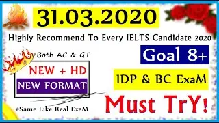 IELTS LISTENING PRACTICE TEST 2020 WITH ANSWERS | 31.03.2020