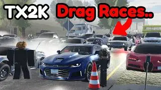I Went To a TX2K Drag Event In Roblox Roanoke