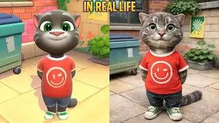 Talking Tom Cat 2.0 2025 in Real Life