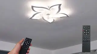 Bevenus flower ceiling fans with lights REMOTE CONTROL pairing.