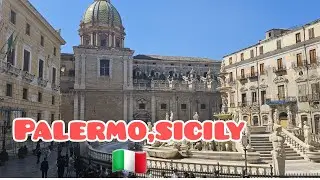 Palermo,Sicily 4k Walking Tour#italy #sicilia #explore #culture