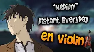 5 centimeters per second - Distant Everyday Memories en Viol&iacute;n|tab,tutorial,partitura,como tocar