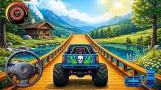 Monster Truck Mega Ramp Extreme Racing - Car game #597 - Android Gameplay