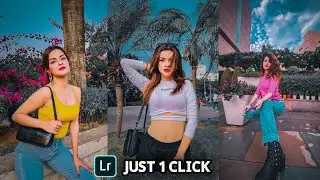Moody Blue Tone Lightroom Preset and Tutorial 2021 - Free DNG file and colour correction tutorial