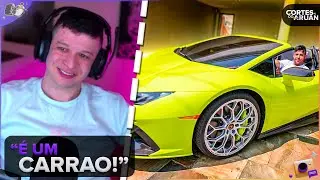 ARUAN REAGE: TEM UMA LAMBORGHINI EVO NA MINHA GARAGEM DE 5.000,000 MILHÕES (RENATO GARCIA)