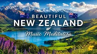 🇳🇿 Beautiful New Zealand 🇳🇿 Music Meditation 🌿 Relaxation, Peaceful Nature, Stress Relief