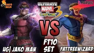 UMVC3 Parsec Mods FT10 Set - UG| Jako Man VS FatTreeWizard (M. Bison, Cyclops, & EX Characters)