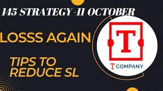 145 strategy today, Tips to reduce stop loss #145strategy #baapofchart