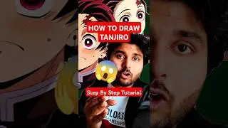 How To Draw Tanjiro || Step By Step Tutorial