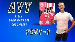 AYT FİZİK SORU BANKASI ÇÖZÜMLERİ TEST-1 VEKTÖRLER