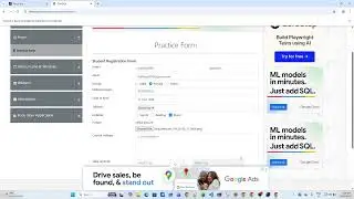 Java Selenium Module 03b &ndash; Practice Form Automation (DemoQA)