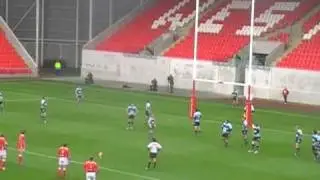 1st points scored at New Parc y Scarlets