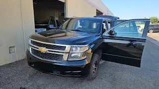 2015 Chevrolet Tahoe police in restoration