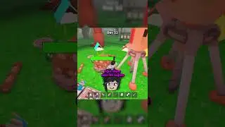 The IN-AND-OUT CHALLENGE in Survive 99 Nights in the Forest with Naddu | Part 17
