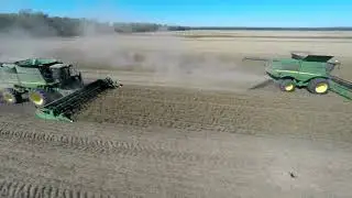 Arkansas Soybean Harvest 2017